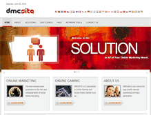 Tablet Screenshot of dmcsite.com